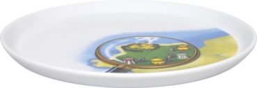 Asterix Teller "Das galische Dorf " von Könitz  Schräglage